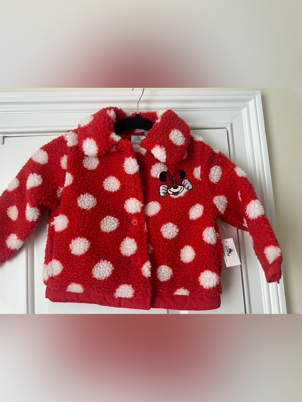 Disney Red Kids Bottoms - Plush Cozy Style